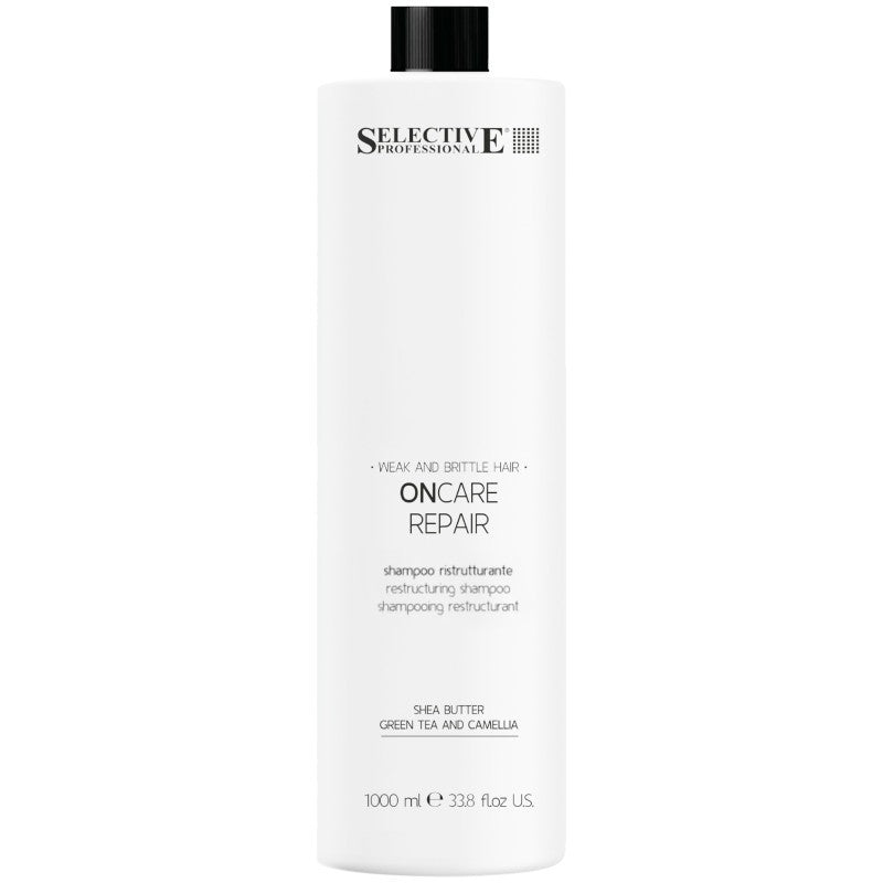 Korjaava shampoo Selective heikoille ja hauraille hiuksille 1000 ml