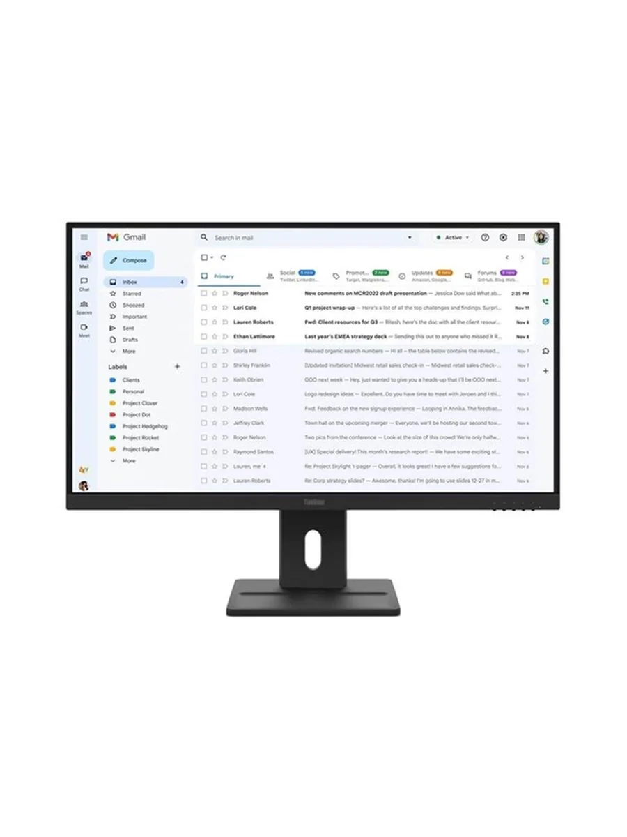 27" Lenovo ThinkVision E27-40 - 1920x1080 (FHD) - 1920x1080 (FHD) - IPS
