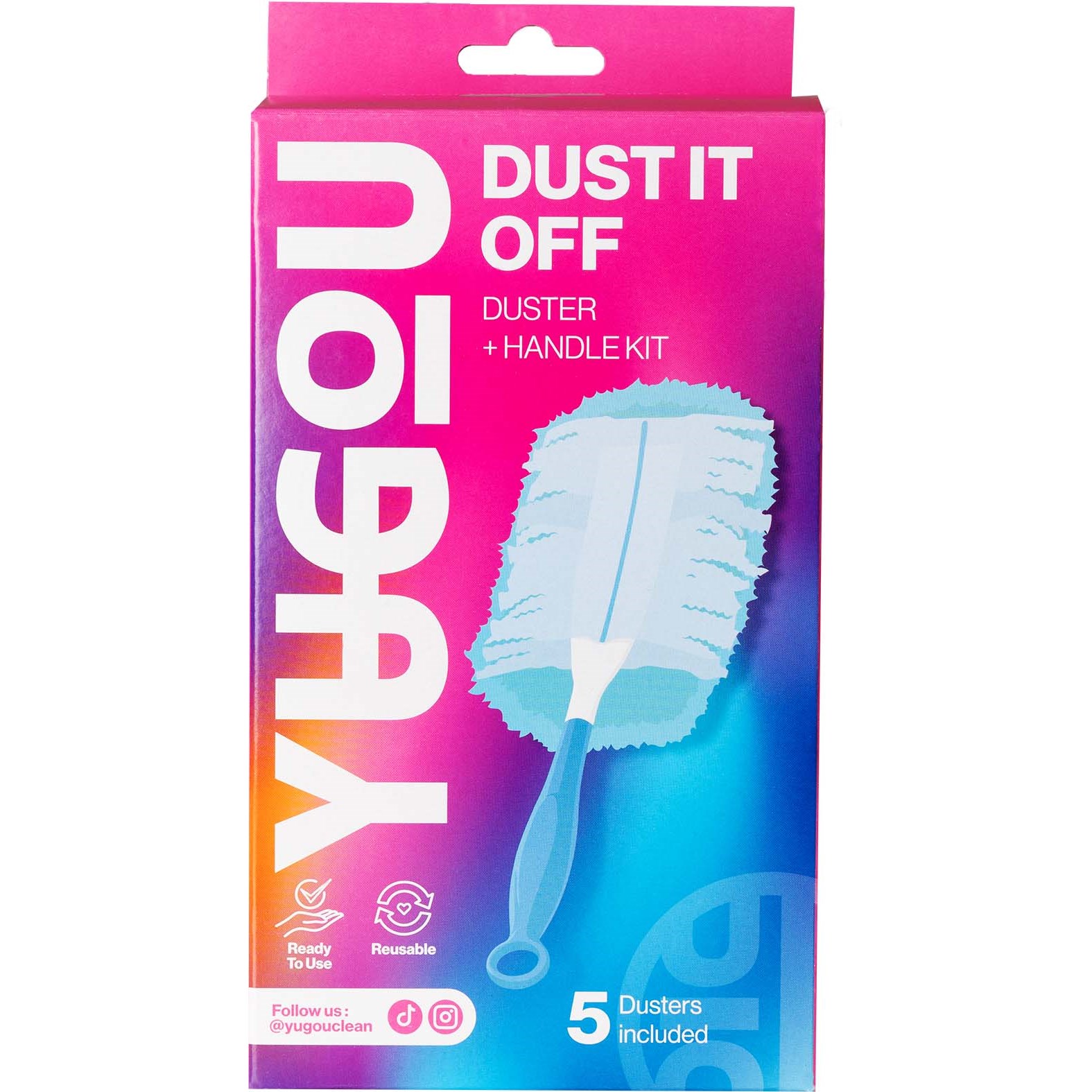 YUGOU Dust It Off Duster & Handler Kit – 5 kpl