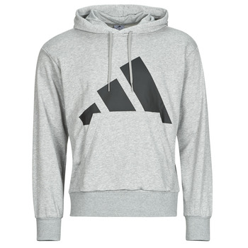 ADIDAS SPORTSWEAR Urheilullinen collegepaita 'Essentials'  meleerattu harmaa / musta