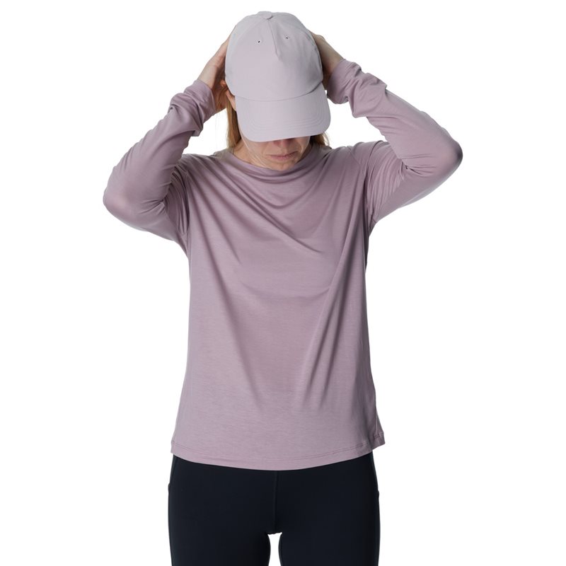Houdini W's Tree LS Tee Sky Purple - M