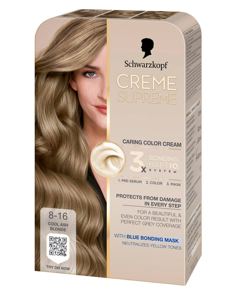 Schwarzkopf Creme Supreme  8-16 Cool Ash Blonde