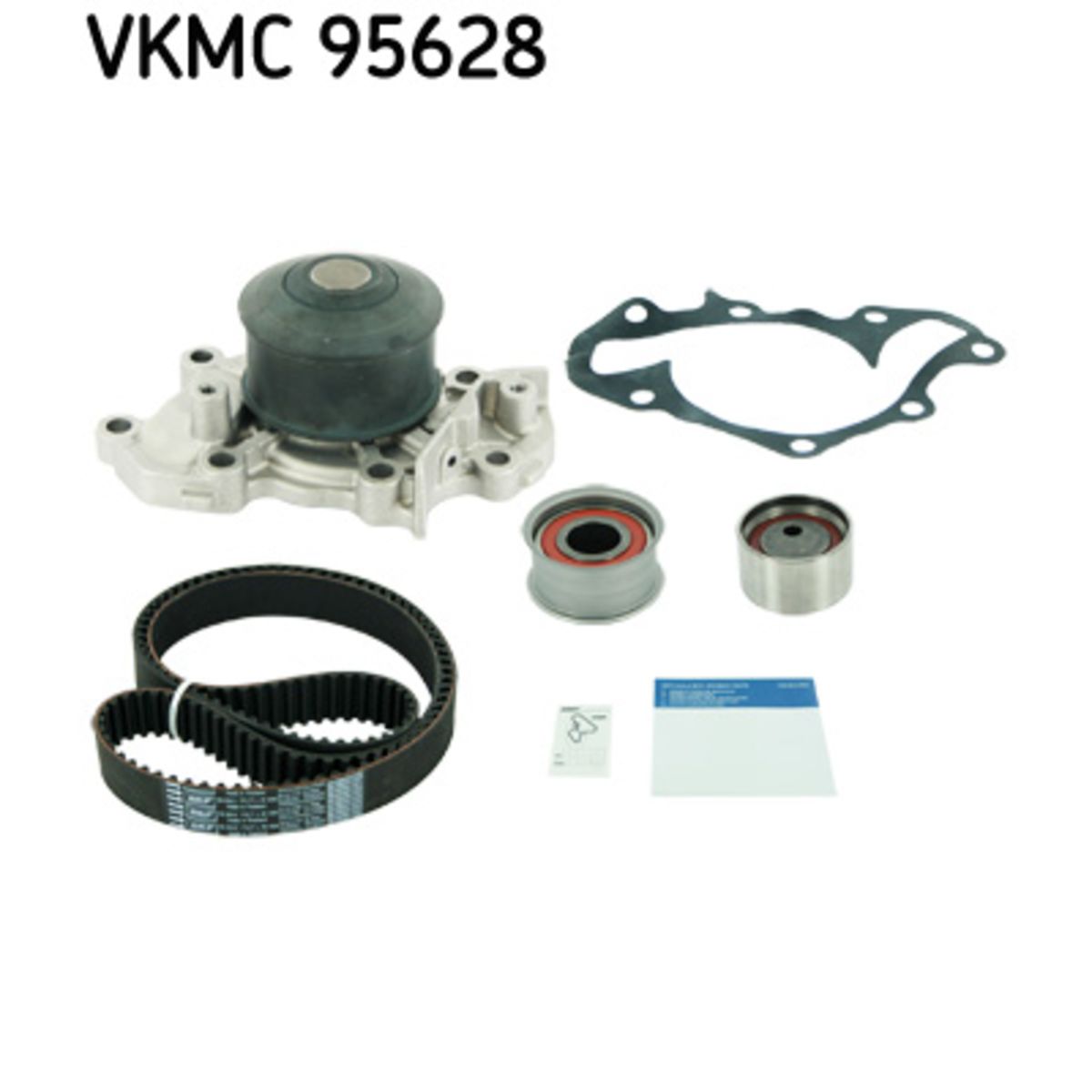 Vesipumppu + jakohihnasarja SKF VKMC 95628