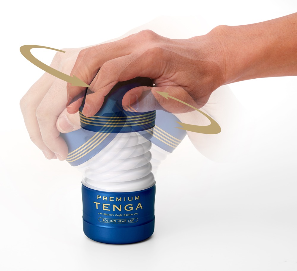 Tenga Premium Rolling Head Cup – 360 asteen rullaava pää & säädettävä imu