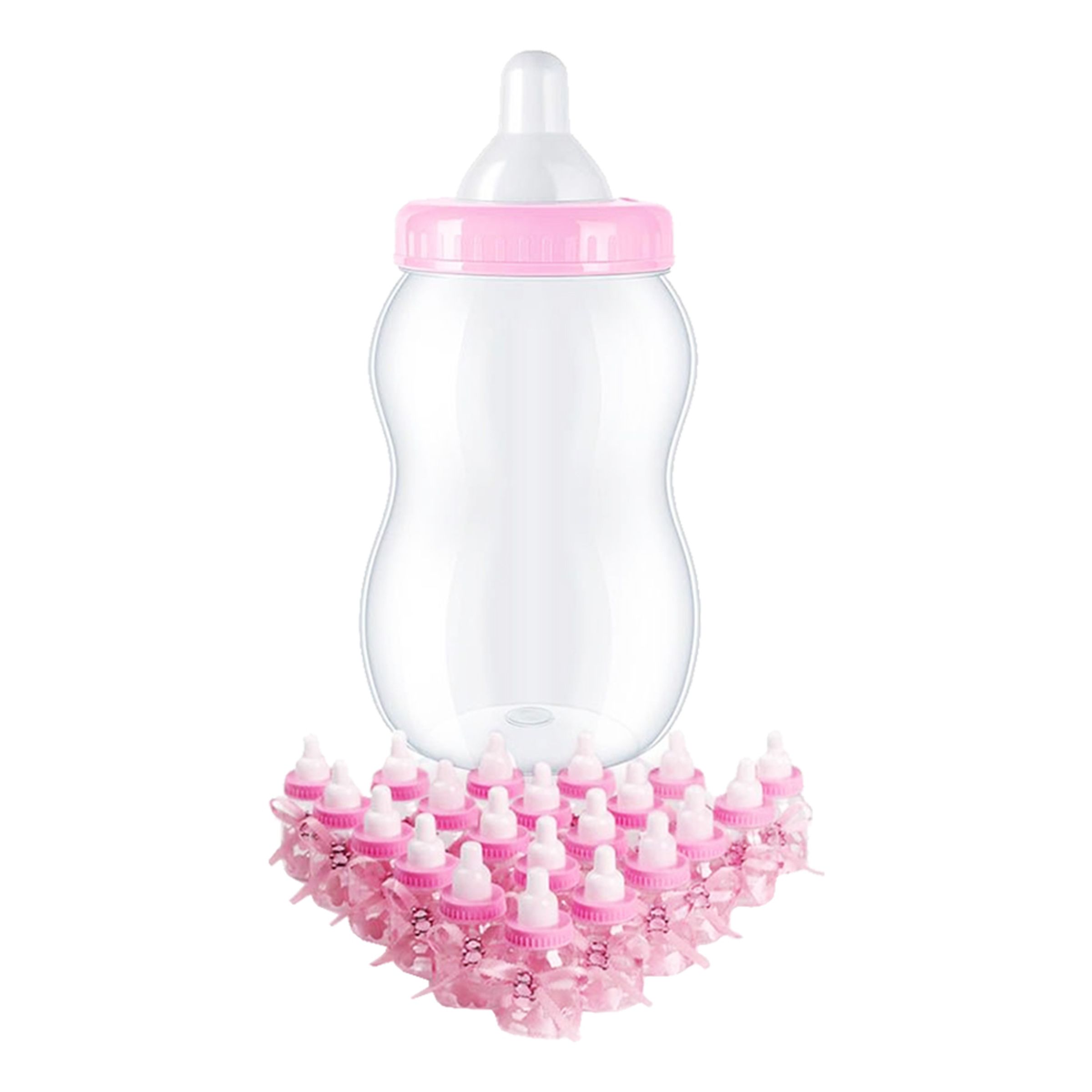 Mikamax Baby Bottle Pink - 30pcs