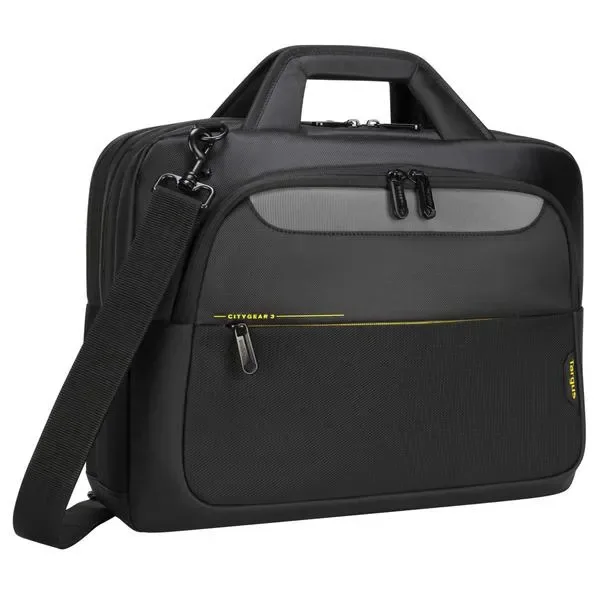 Targus Citygear Topload Laptop Case 17.3" Polyesteri, Polyuretaani Musta