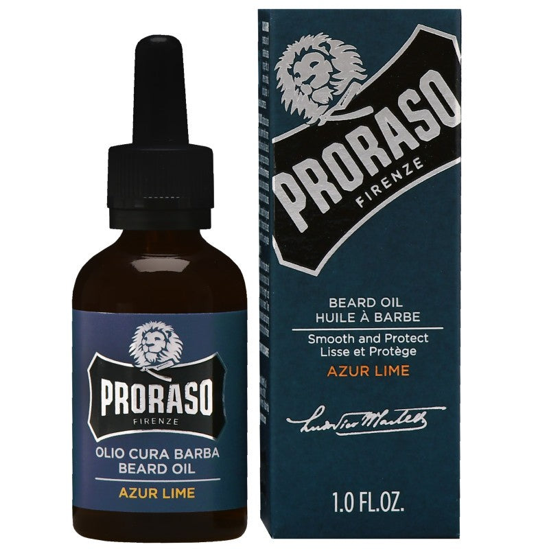 Partaöljy Proraso Azur Lime 30ml