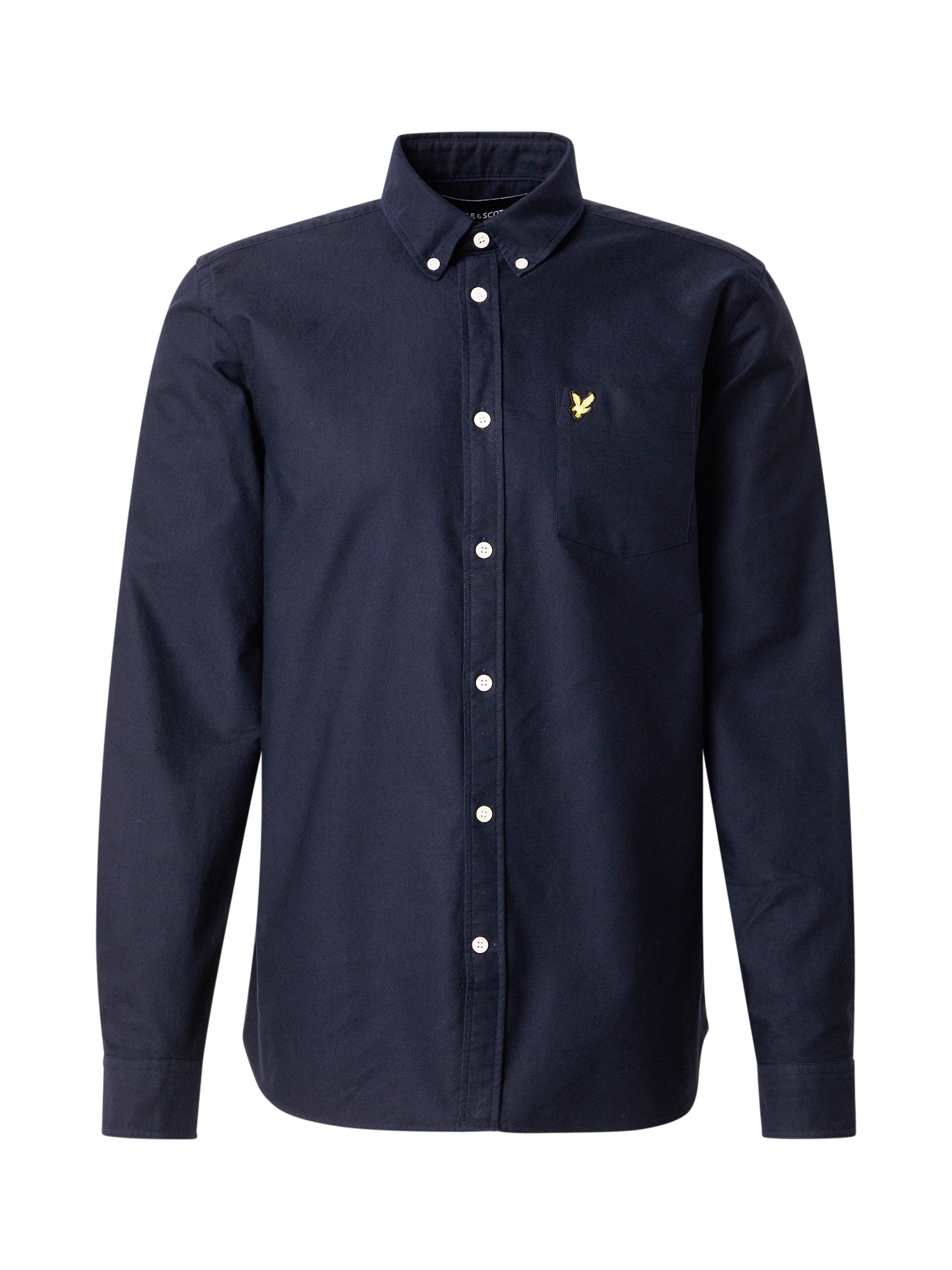 Plain oxford shirt, DARK NAVY, S