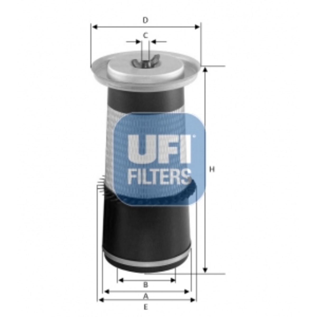 Ilmansuodatin UFI 27.A60.00