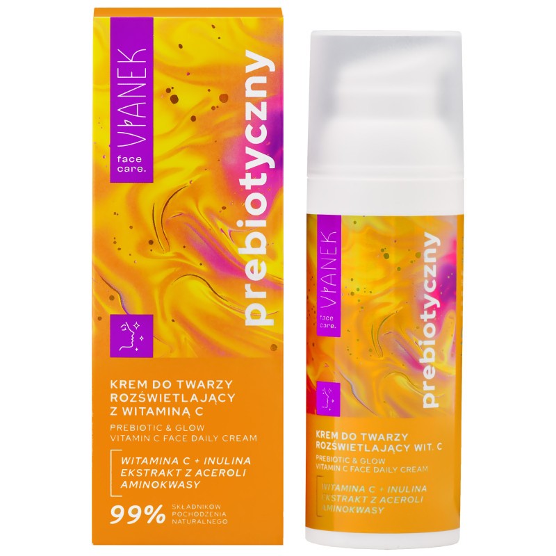 Vianek Prebiootti - Kirkastava kasvovoide C-vitamiinilla 50 ml