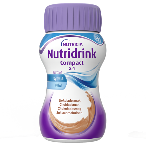Nutridrink Compact suklaa 4x125 ml