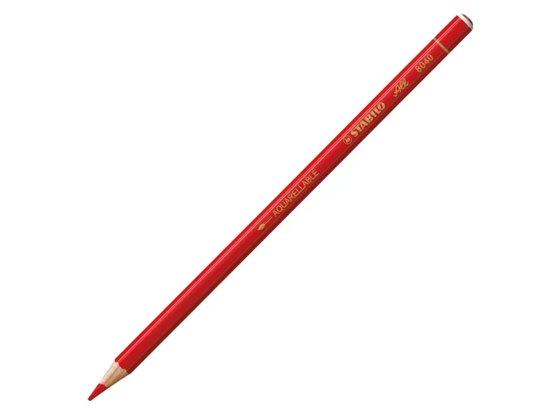 STABILO All glass pencil - Color and graphite pencil - Red