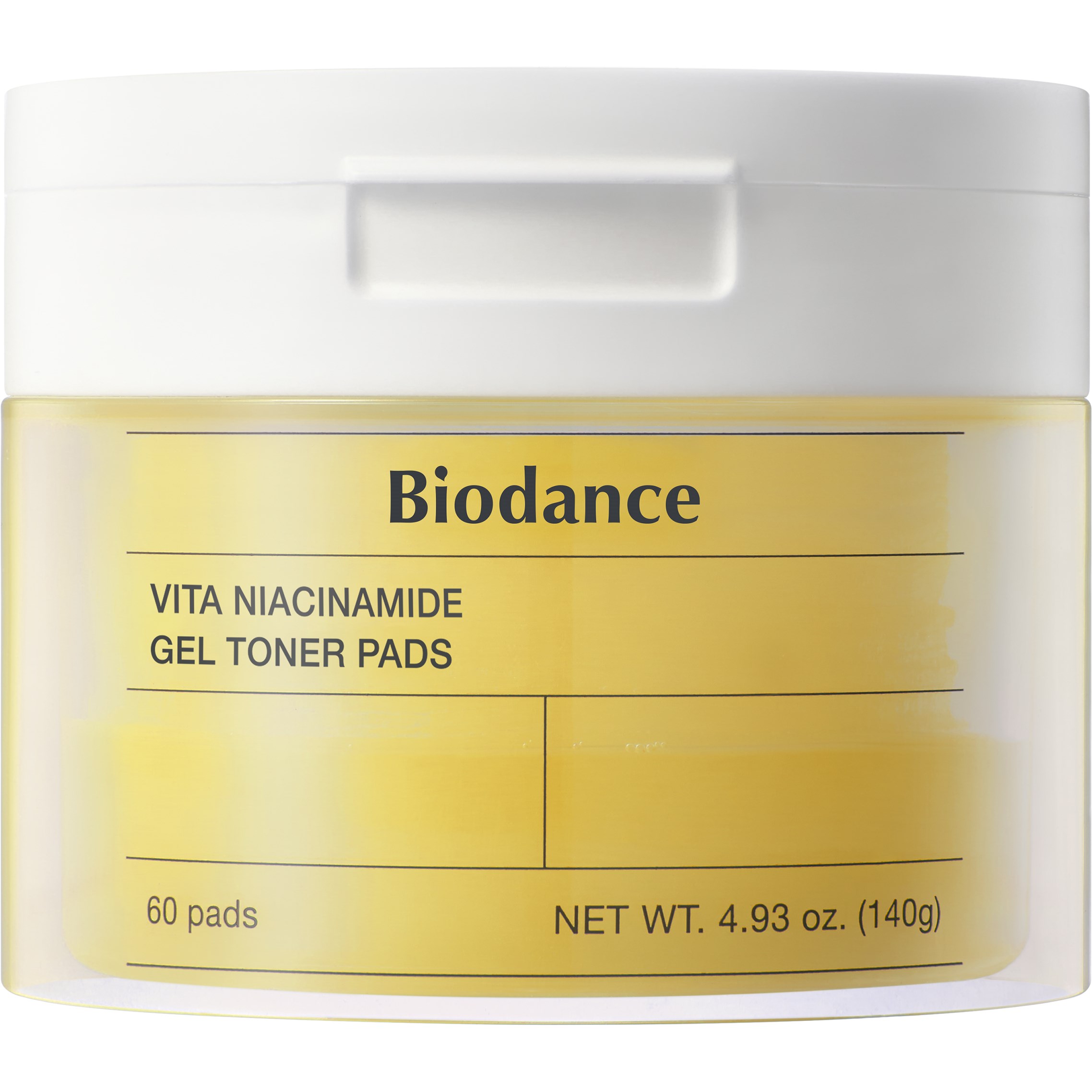 Biodance Vita Niacinamide Gel Toner Pads 60 pcs