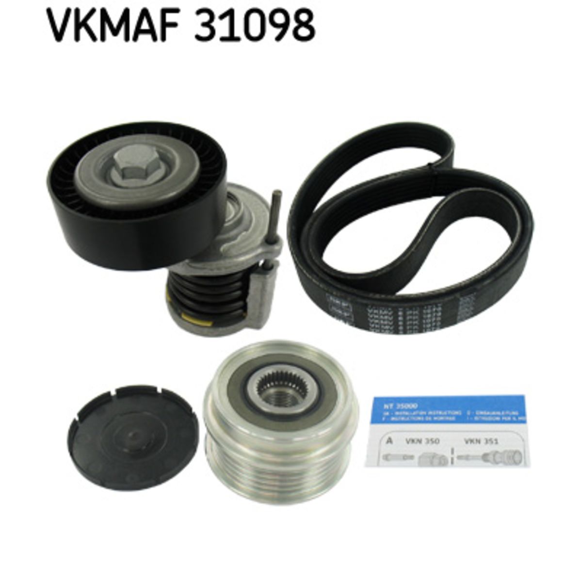 Moniurahihnasarja SKF VKMAF 31098
