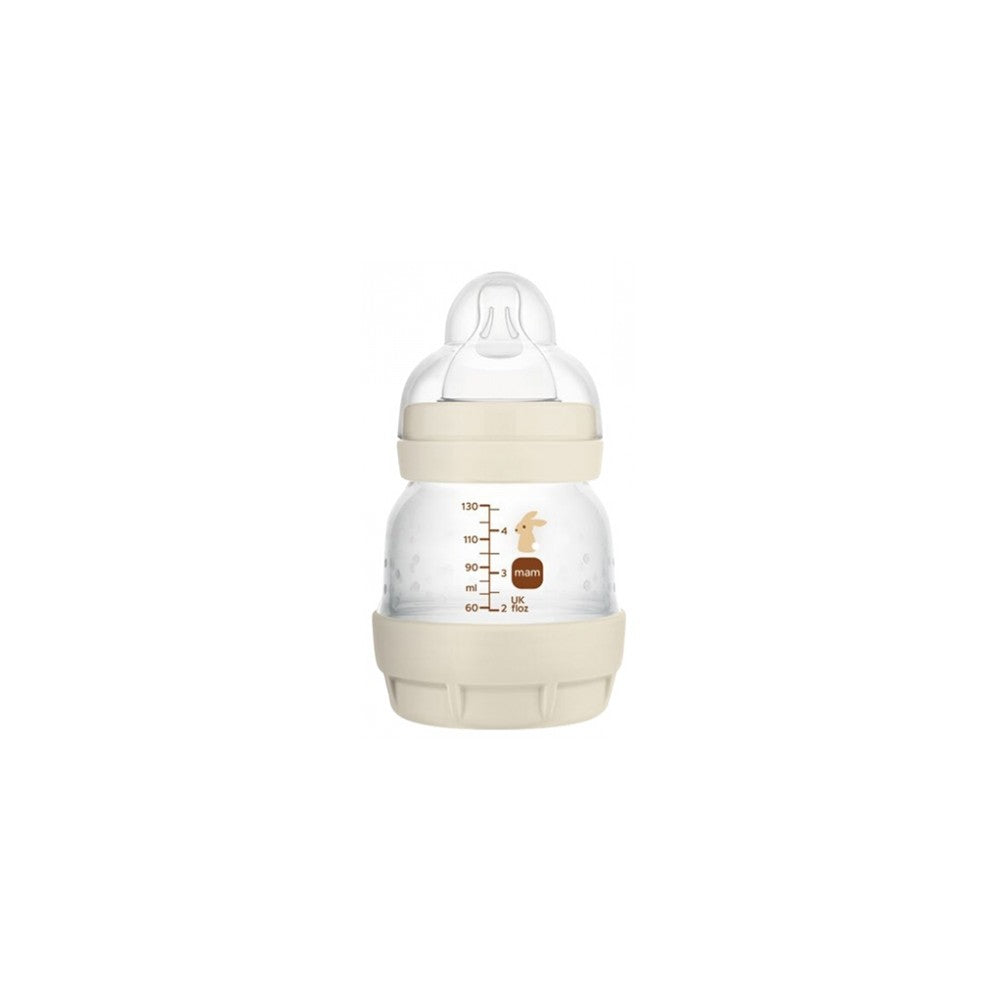 "MAM Easy Start Anti-Colic Bottle 0 kuukautta - Extra Slow Flow - ""Fox"" Sand 130ml"