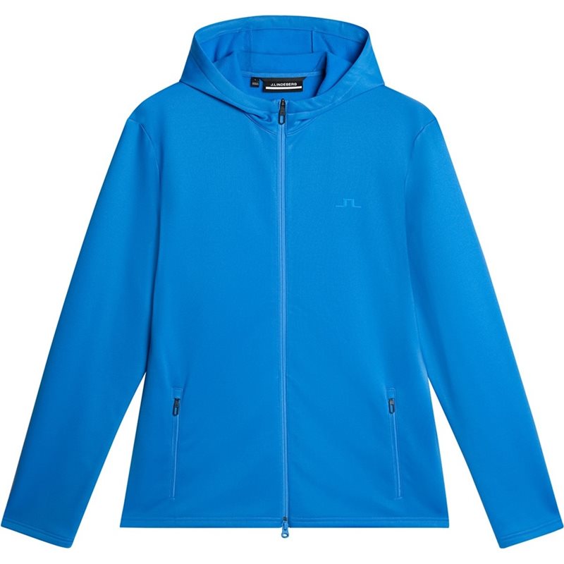 J.Lindeberg Aerial Full Zip Hood Sonic Blue - S