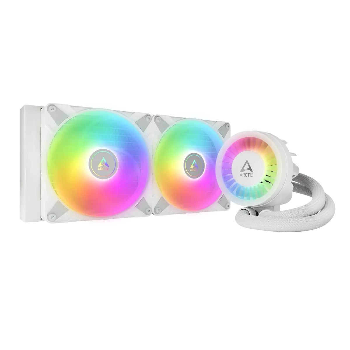 Arctic Liquid Freezer III 280 A-RGB - White - CPU Vesijäähdytys - Max 23 dBA
