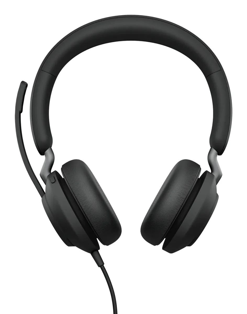 Jabra Evolve2 40 SE USB-A MS -stereokuulokemikrofoni, musta