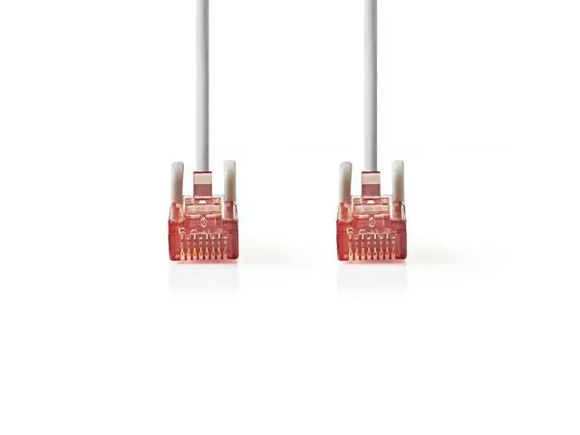 CAT6 Verkkokaapeli | RJ45 uros | RJ45 uros | U/UTP | 5.00 m | Pyöreä | PVC | Harmaa | Label