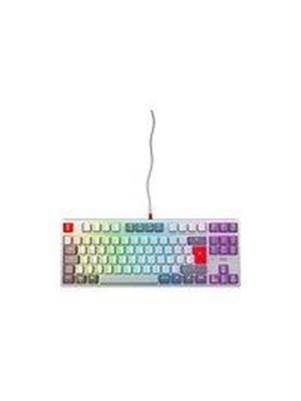 Cherry XTRFY K4V2 - Pelinäppäimistö - Pohjoismainen - Harmaa