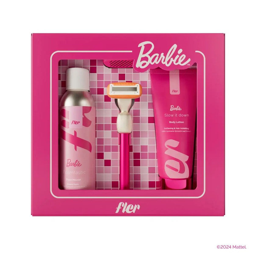 Fler Tämä Pink Setti - Barbie-karvanpoistopakkaus