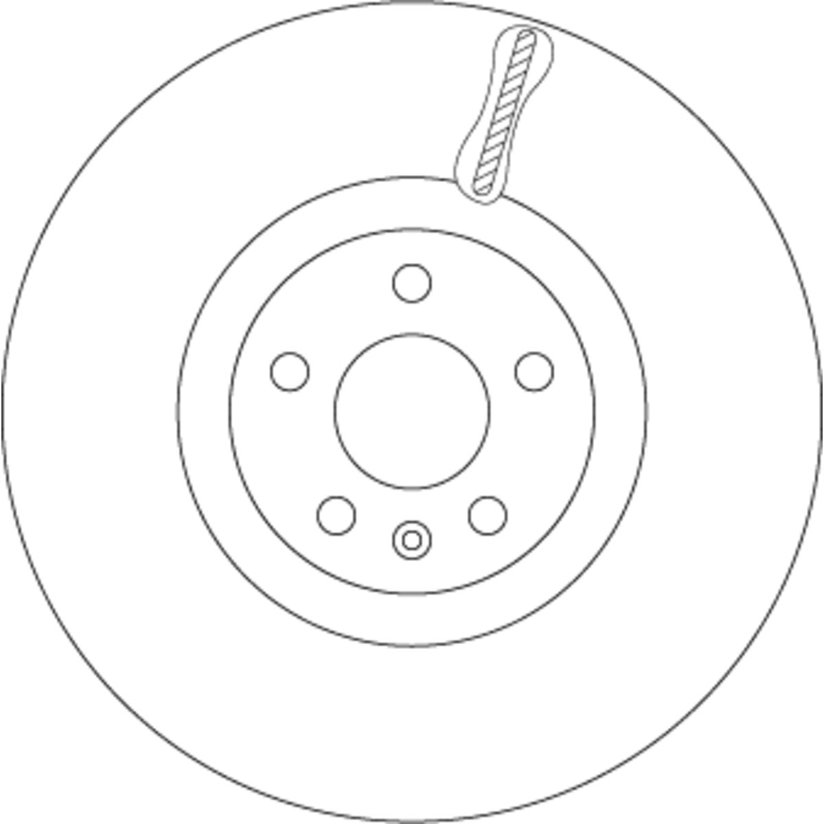 Jarrulevy TRW DF6939S