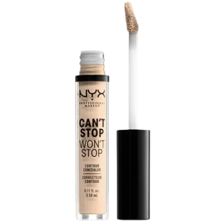 NYX Prof. Makeup Can't Stop Won't Stop Contour Concealer - Vaalea Ivory