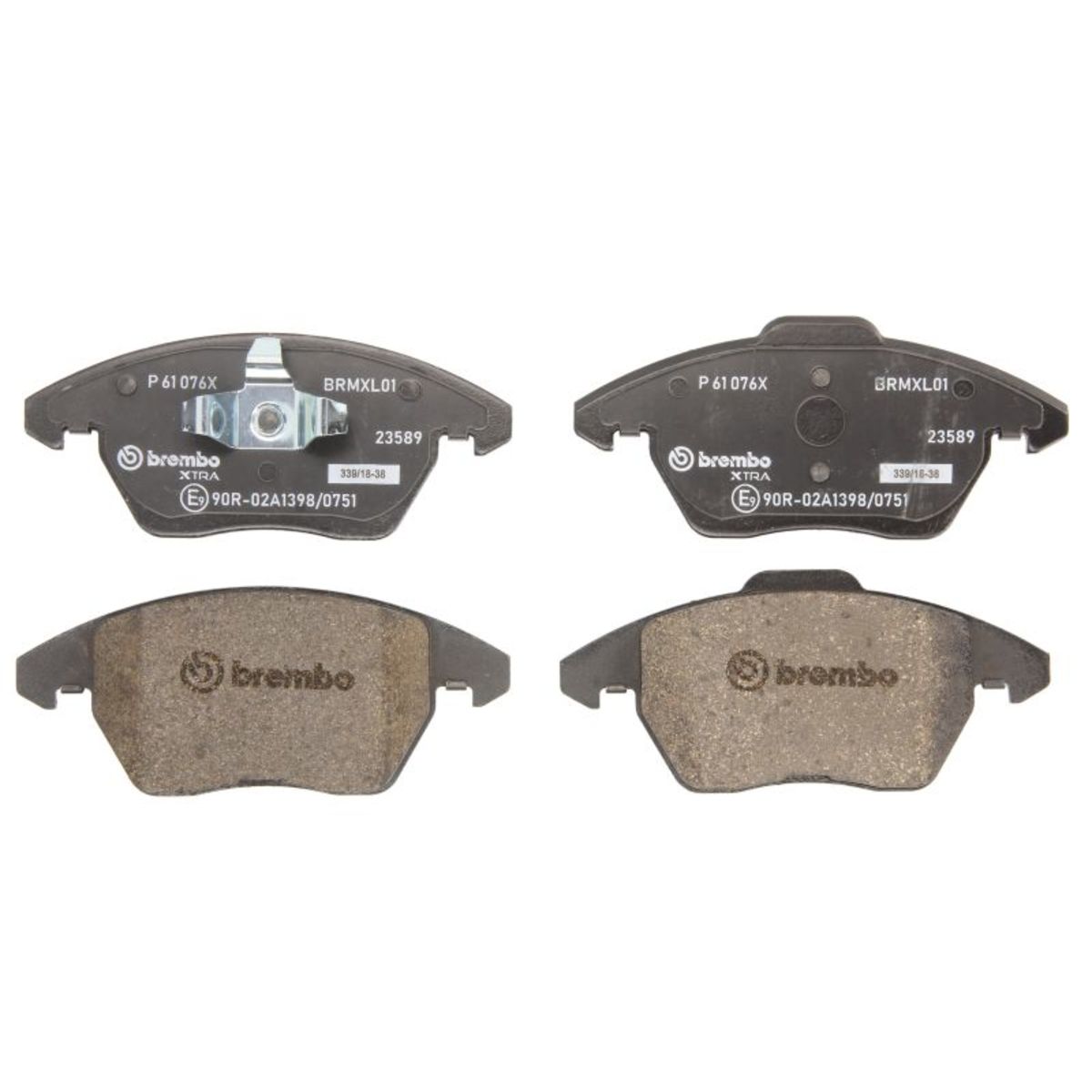 Jarrupalat, levyjarru BREMBO P 61 076X