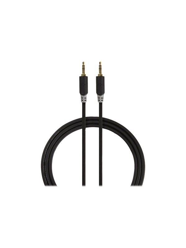 Nedis Stereoäänikaapeli | 3.5 mm uros | 3.5 mm uros | Kullattu | 10.0 m | Pyöreä | Antrasiitti | Laatikko