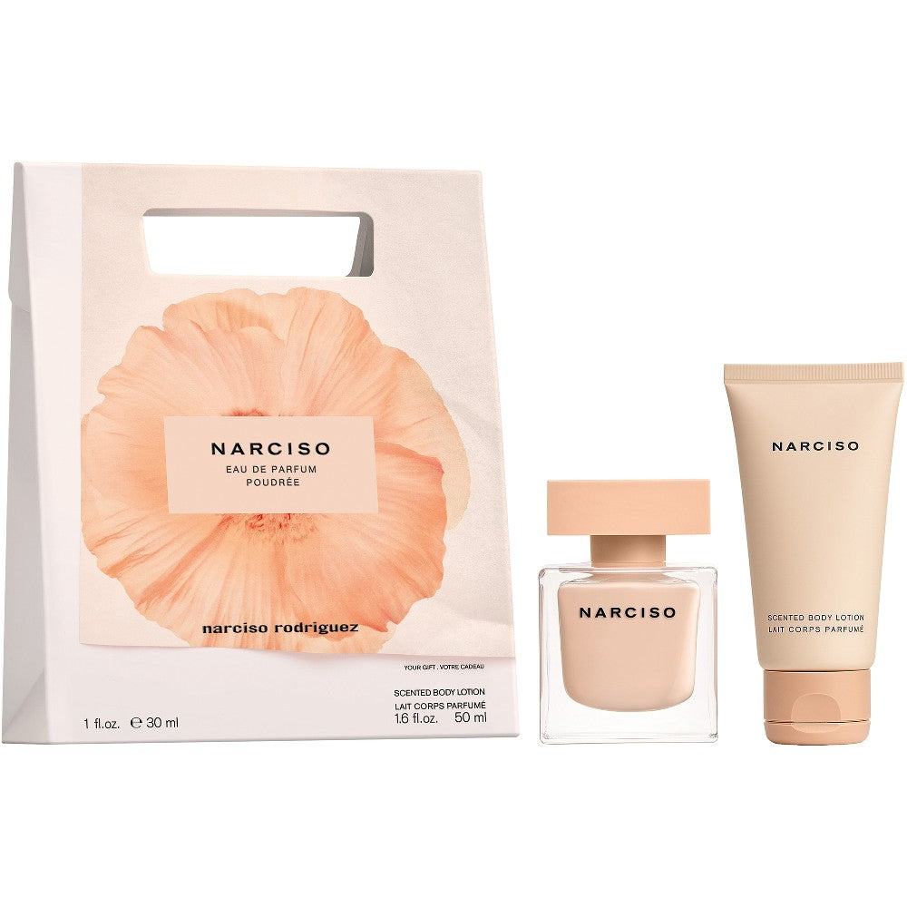 narciso rodriguez NARCISO POUDRÉE naisten lahjasetti Eau de Parfum 30 ml + vartalomaito 50 ml