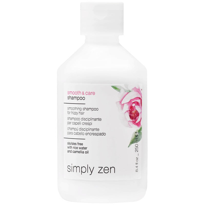 Hiusten shampoo Simply Zen Silottava ja pörröisyyttä ehkäisevä hoito 200ml