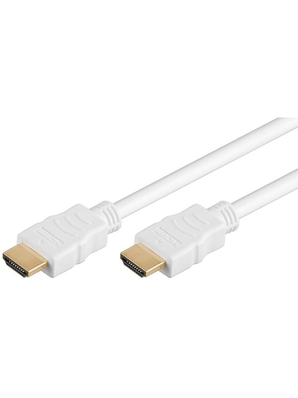 Goobay Höghastighets HDMITM-kabel med Ethernet HDMITM-kontakt (typ A) > HDMITM-kontakt (typ A)