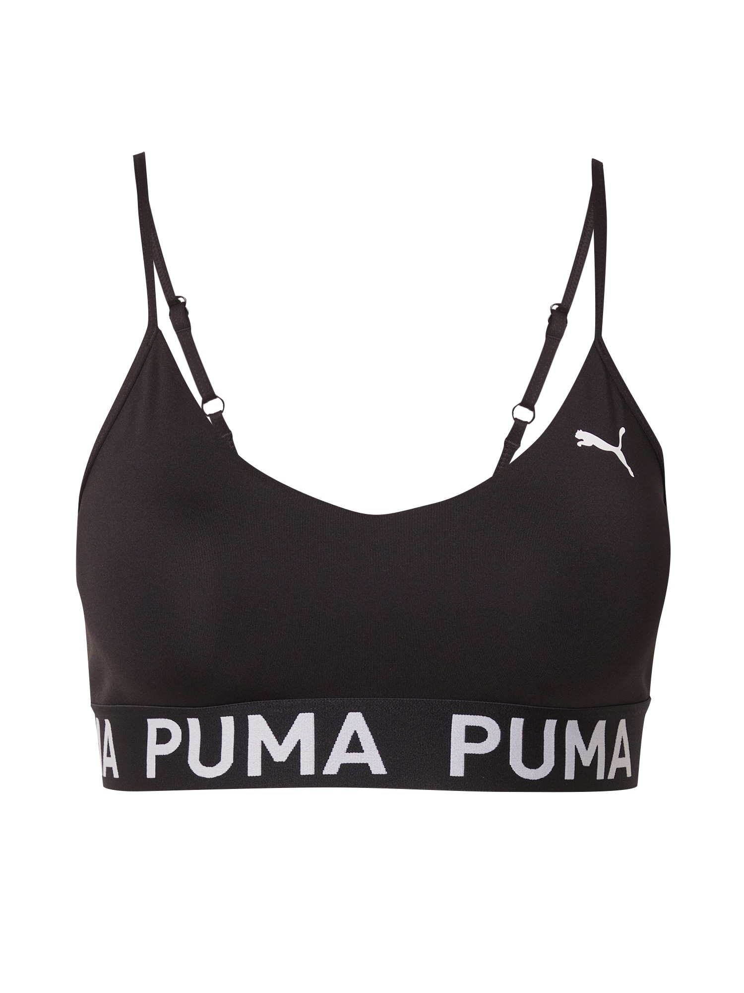 PUMA Urheilurintaliivit 'Move' musta / valkoinen