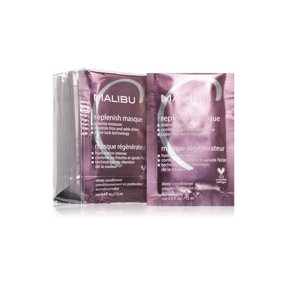 Malibu C Täydentää maschera hiusten rakentaja 12x12 ml