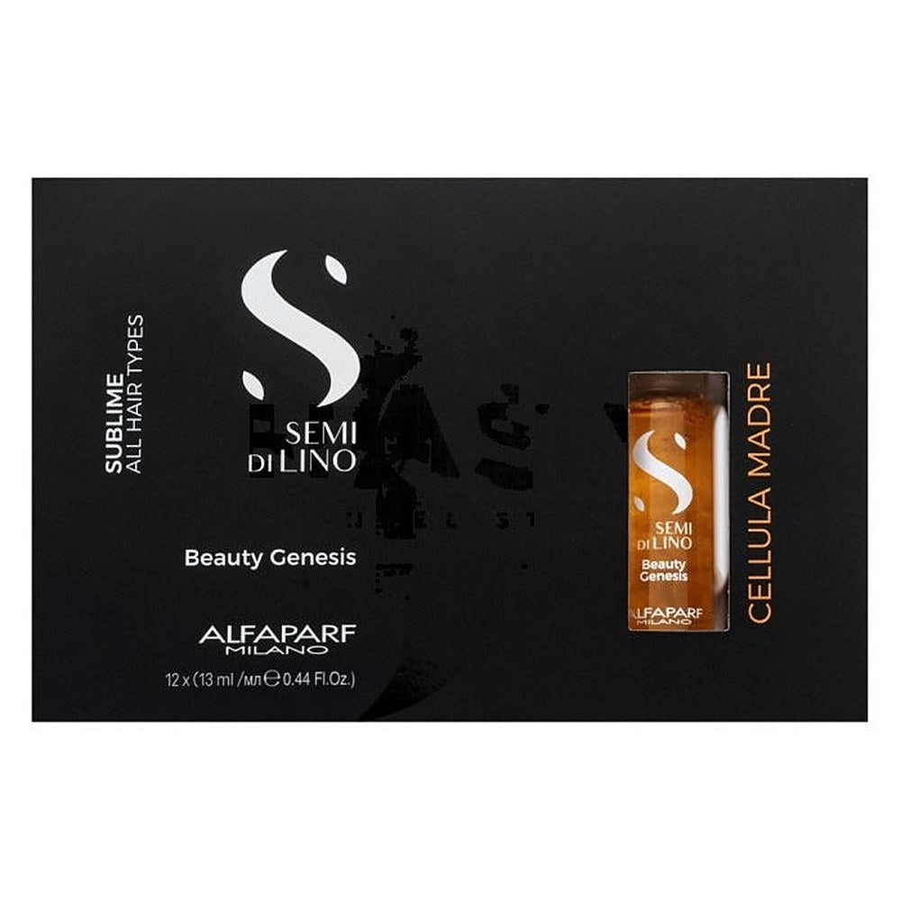 Alfaparf Milano Semi Di Lino Sublime Cel Madre Beauty Gen 12 Ampullia X 13 Ml