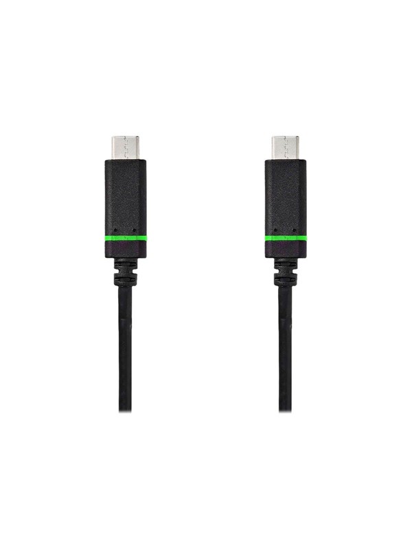 Nedis USB kaapeli | USB 3.2 Gen 1 | USB-CTM Uros | USB-CTM Uros | 60 W | 4K@60Hz | 5 Gbps | Niklattu | 2.00 m | Pyöreä | PVC | Musta | Laatikko