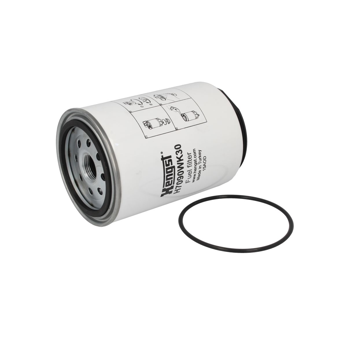 Polttoainesuodatin HENGST FILTER H7090WK30