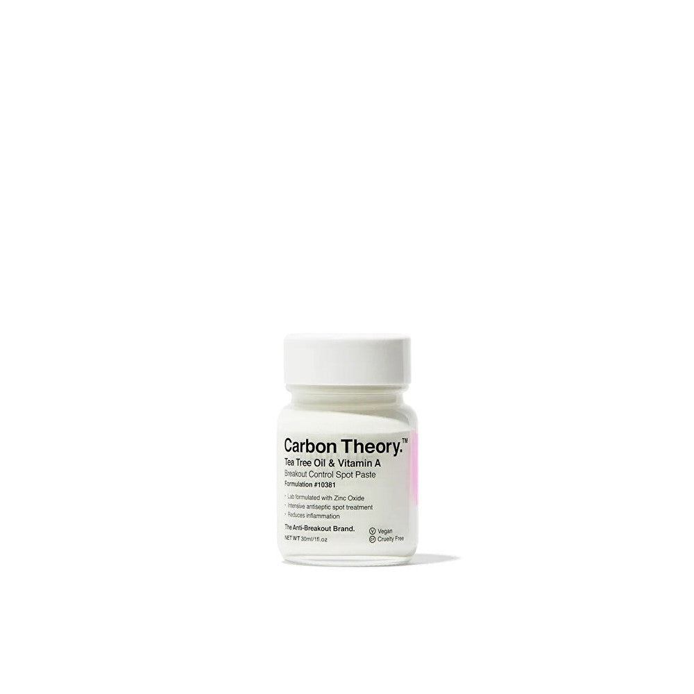 Carbon theory Anti-spot tahna teepuuöljyllä ja A-vitamiinilla - Paikallinen hoito ihon epätasaisuuksia vastaan - 30 ml