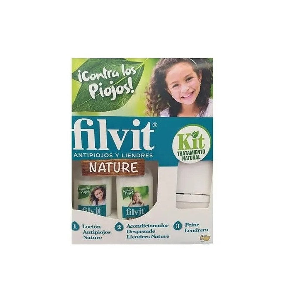 Filvit Nature Anti-Lice Lotion 125 ml, 2 kpl