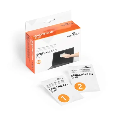 DURABLE Näytön puhdistusliina SCREENCLEAN DUO 572102 Vastaa: N/A