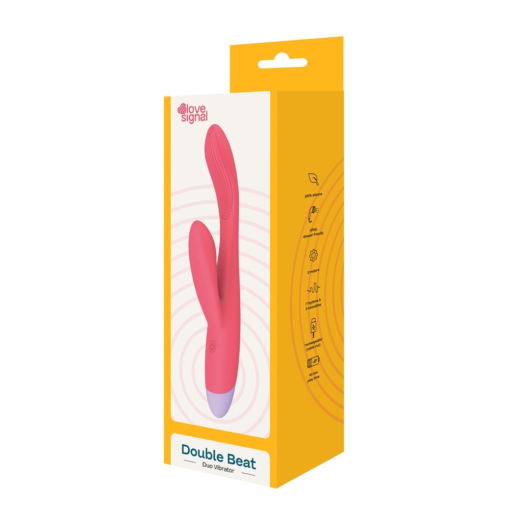 Dreamtoys Love Signal Double Beat kaksimoottorinen duo-vibraattori