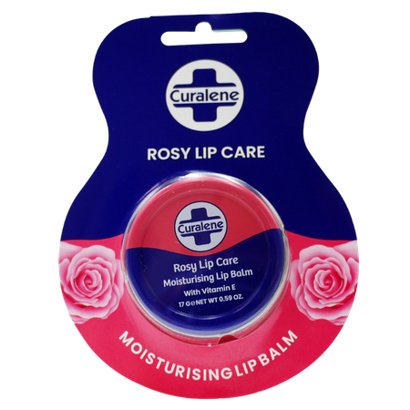 Curalene Rosy Kosteuttava Huulivoide - 17 g
