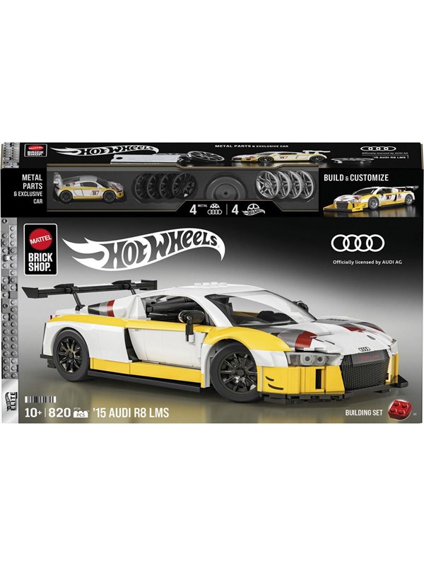 Hot Wheels Brick Shop Elite Series Audi R8 LMS