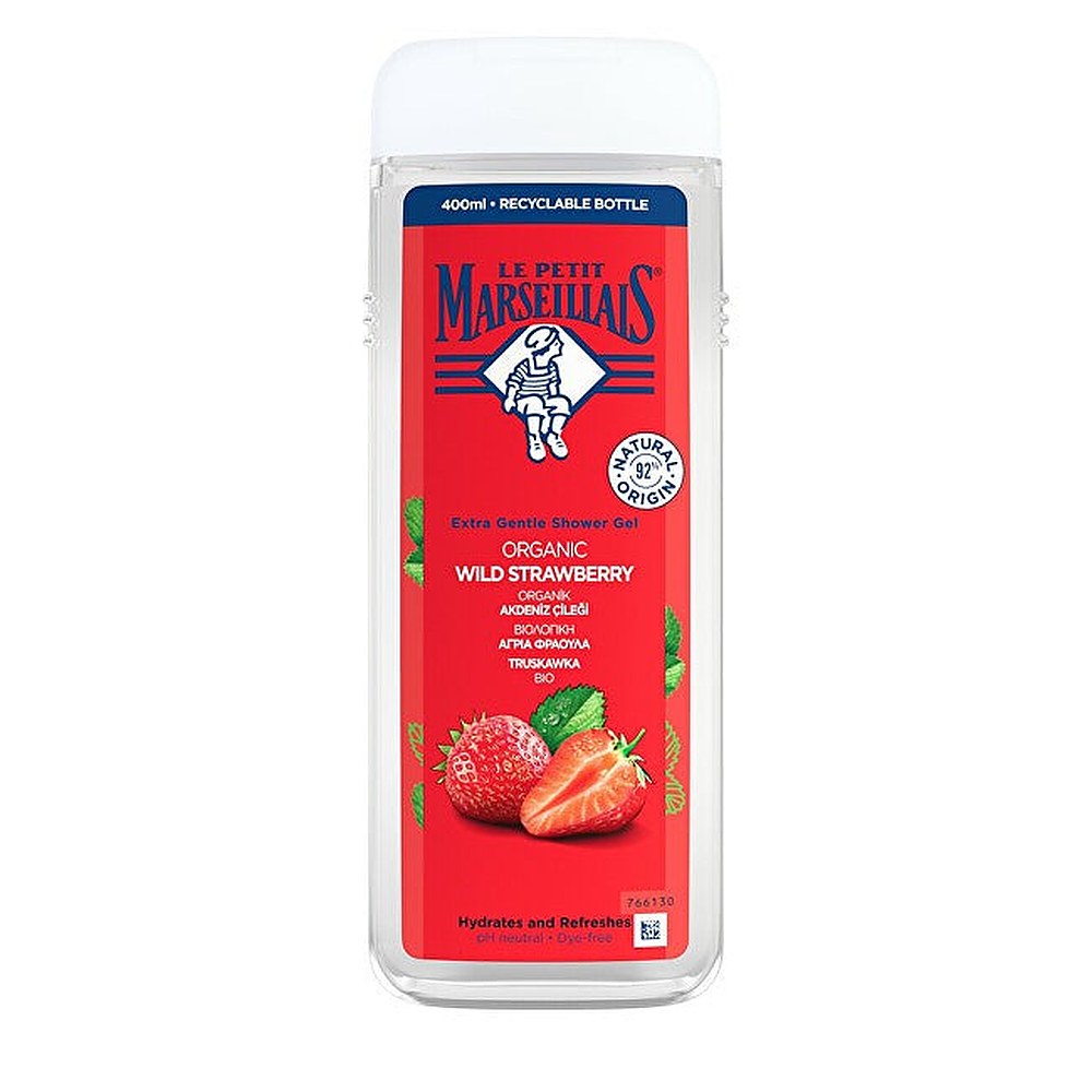 Le Petit Marseillais Metsämansikoiden BIO herkkä suihkugeeli 400 ml
