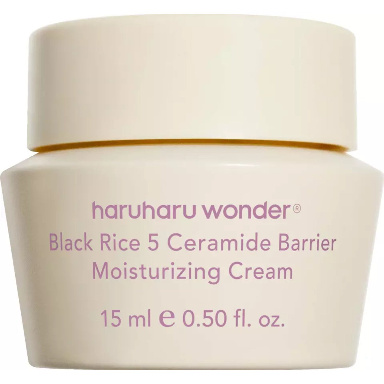 haruharu wonder Black Rice 5 Ceramide Barrier Moisturizing Cream Mini - 15 ml