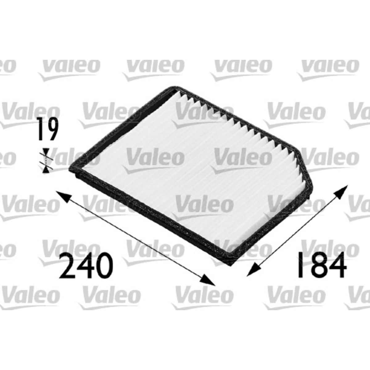 Suodatin, sisäilma VALEO 698173