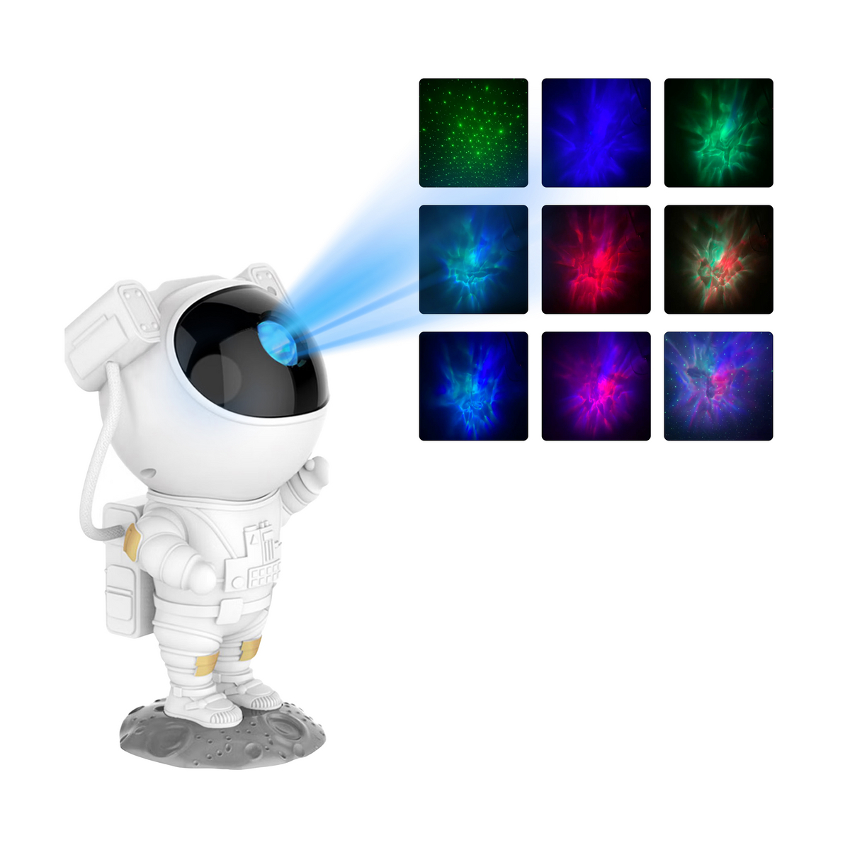 DENVER Astronaut Galaxy Lamp