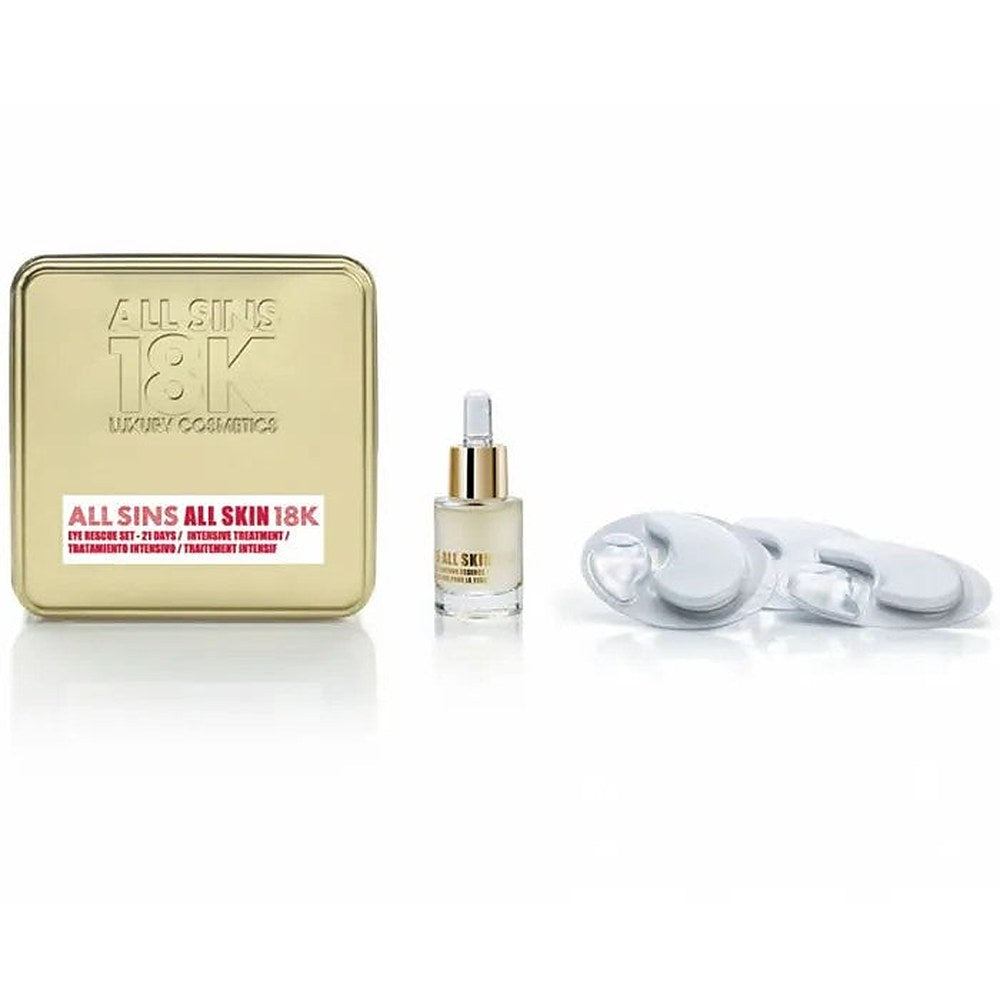 All Sins 18k All Skin Eye Rescue 21 Days Intensive Treatment Set 2 kpl