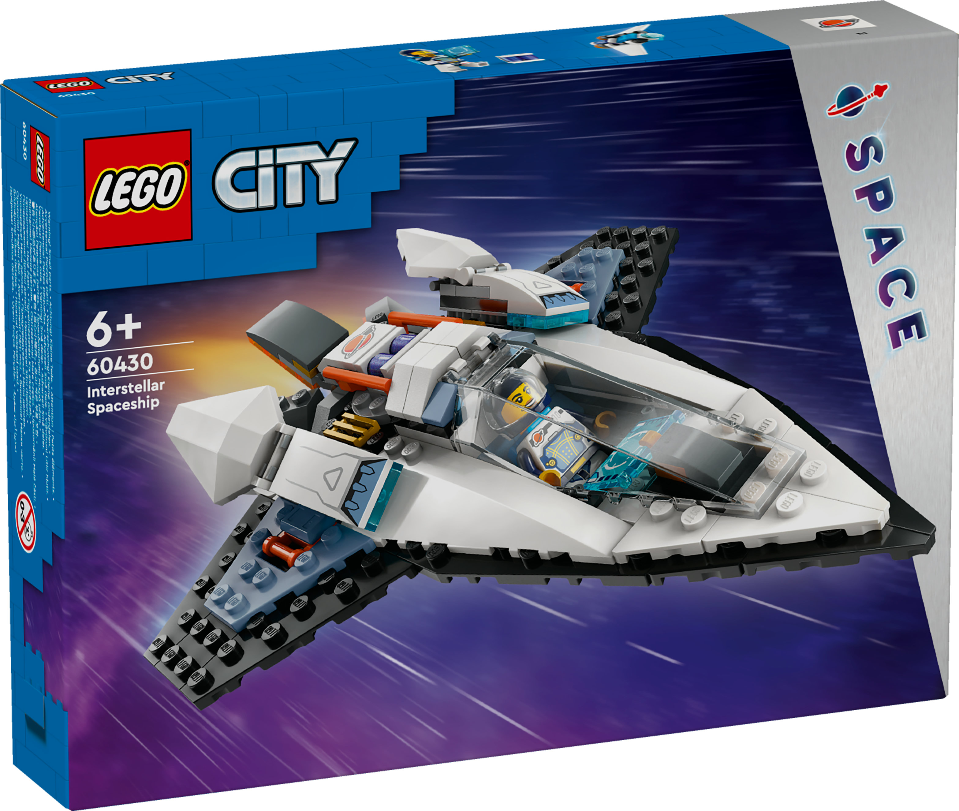 LEGO City Space 60430  - Tähtienvälisten lentojen avaruusalus
