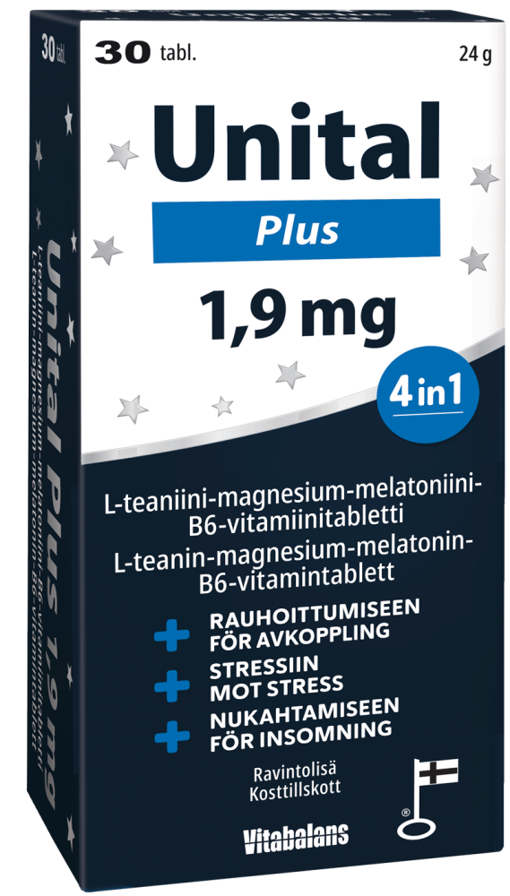 Unital Plus 1,9 mg 30 tabl
